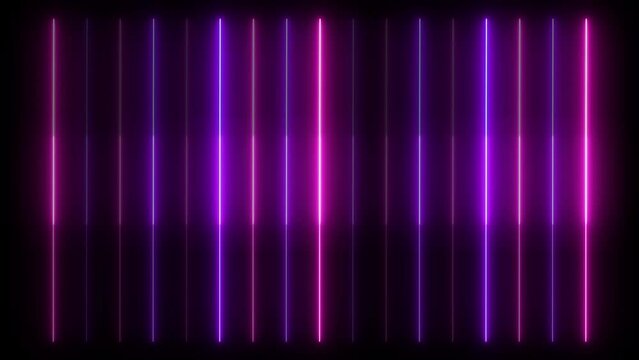 Glowing lines Led neon loop suitable for concerts, tv shows, vj projections, dance music videos, show parties, night clubs, discos, and much more. 4k