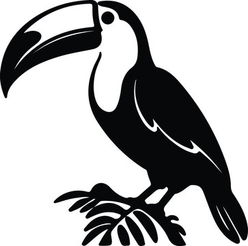 recommend clip art: toucan  silhouette