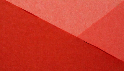Fototapeta premium Textured red Japanese paper material. red textured material. Red Japanese modern background. Vermilion wallpaper.