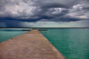 Fototapeta premium bacalar, quintana roo, mexico 
