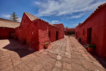 Santa Catalina Monastery, located in Arequipa, Peru, is a stunning example of colonial architecture...