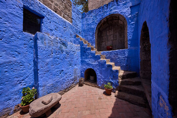 Santa Catalina Monastery, located in Arequipa, Peru, is a stunning example of colonial architecture...
