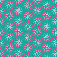Obraz premium Abstract floral pattern background vector. Seamless texture for fashion, textile design, on wall paper, wrapping paper, fabrics and home decor. Simple repeat pattern.