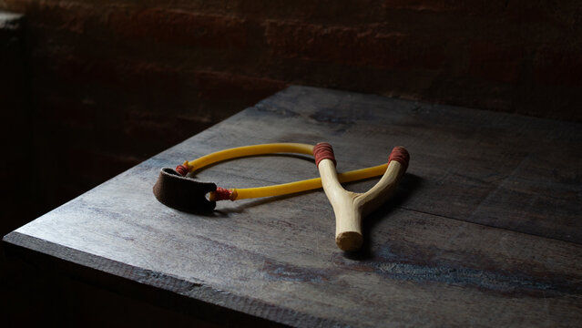 the mischievous slingshot - la resortera del travieso.