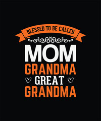 Mother's Day T shirt Design For Best Mom