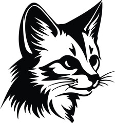 Obraz premium Sand Cat portrait