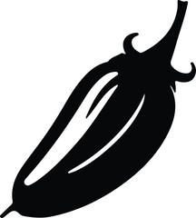 eggplant silhouette