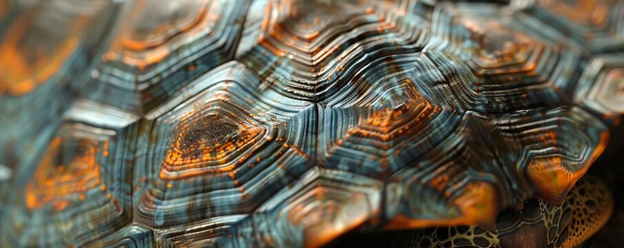 turtle shell background.