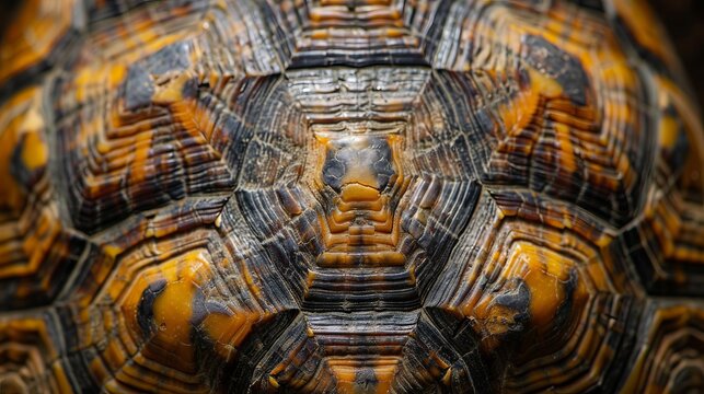 turtle shell background.