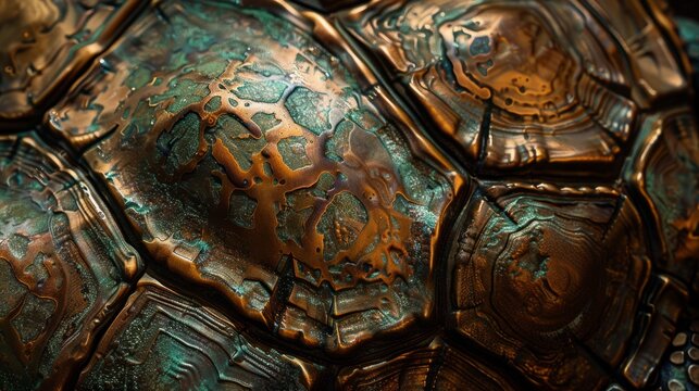 turtle shell background.