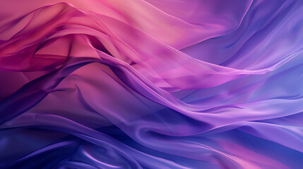 Fototapeta premium Silken Waves Abstract Background