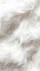 Obraz premium white fur background.