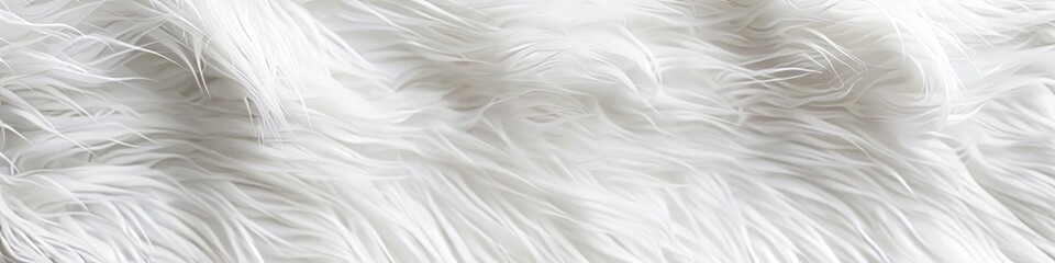 Obraz premium white fur background.