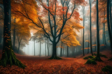 autumn in the forest