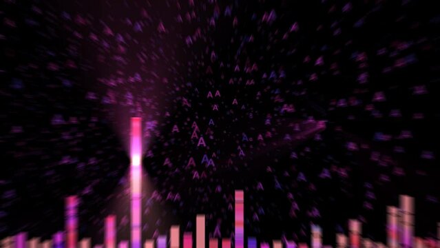 Human genome DNA analysis - visualization of a genome map sequence