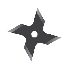shuriken icon vector illustration design template