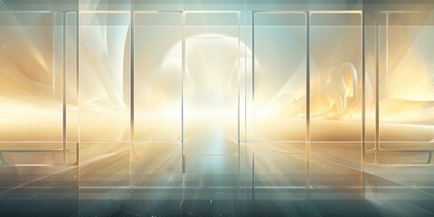 Scifi design external panels abstract. light color. illustration. Space station, spaceship, or starship Sci-fi style futuristic facility. surface abstract design.