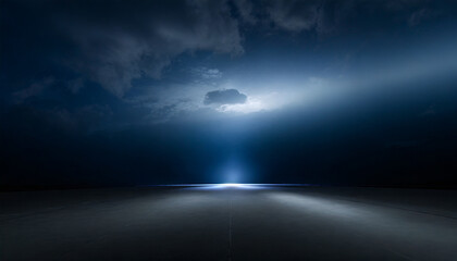 Blue Cloudy Infinity