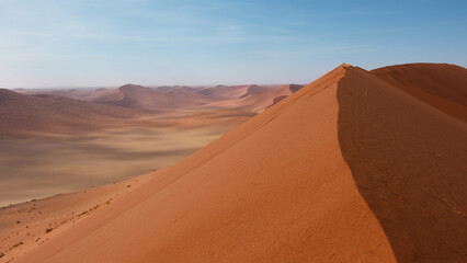 the namibian desert dunes