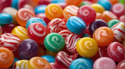 Fototapeta na wymiar sweet color candy with quality photo