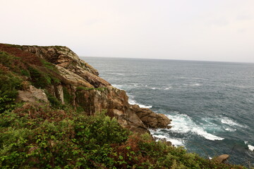 Los Acantilados de papel located near the Punta de Morás, are magnificent granite rock formations of extraordinary beauty
