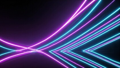 Fototapeta na wymiar neon lights blue and purple seamless loop background motion graphics animation