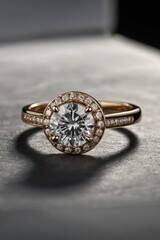 diamond engagement ring photo