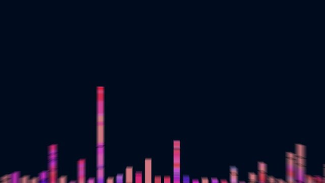 Human genome DNA analysis - visualization of a genome map sequence