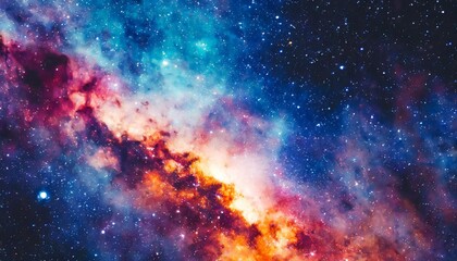 Fototapeta na wymiar colorful space galaxy cloud nebula stary night cosmos universe science astronomy