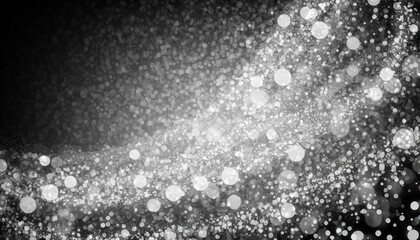 texture background abstract black and white or silver glitter and elegant for christmas