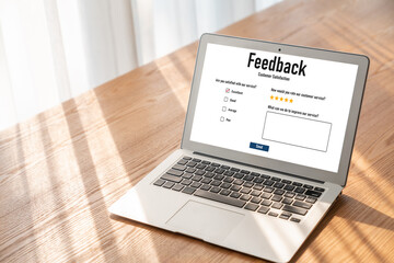 Customer feedback and review analysis by modish computer software for corporate business