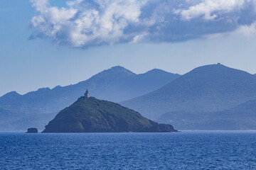 View at Faro Isola Palmaiola - Tuscany - Italy