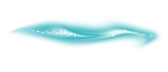 Abstract colored dust. Magic clouds. Special effects on a transparent background. Isolated patterns. Glow on a transparent background. Smoke on an empty background, PNG file.