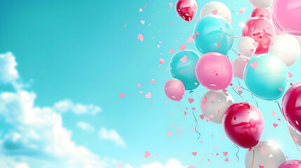 balloons on sky