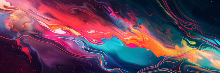 an abstract background with some light lines, generative AI