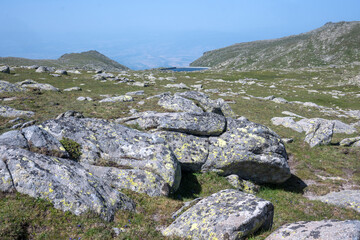 Summer Landscape of Rila Mountain near Kalin peaks, Bulgaria