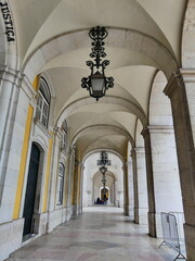 Fototapeta premium Arcades à Lisbonne