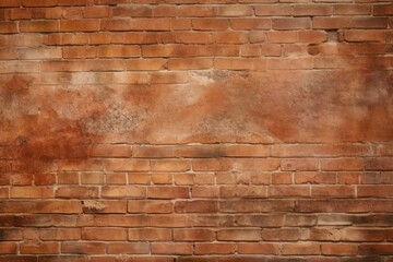 a brick wall with a few cracks