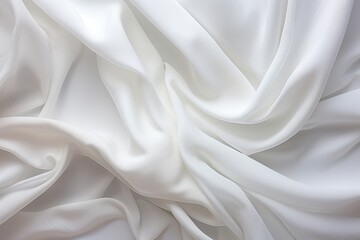 Obraz premium a close up of a white fabric