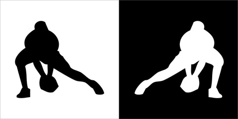 Illustration vector graphics of baseball icon