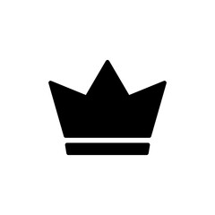 Crown Icon vector isolated on white background. Crown symbol. Crown vector icon