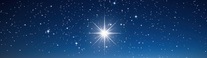 a bright star in the sky
