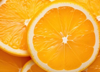 a group of orange slices