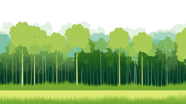 a green grass and trees