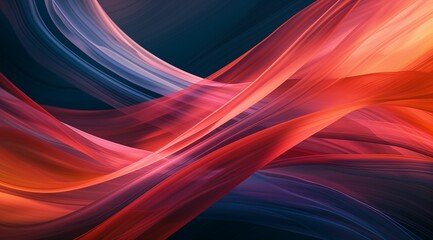 Close up of Red and Blue Abstract Background