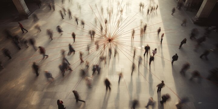 From above view intricate mountain landscape background in geometrical shapes and wireframe conections