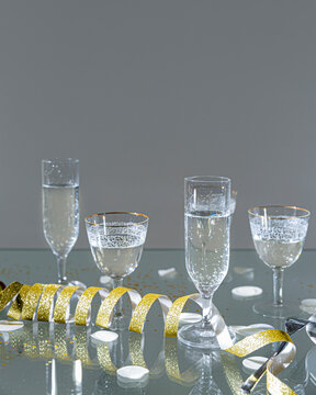 Festive glas table 