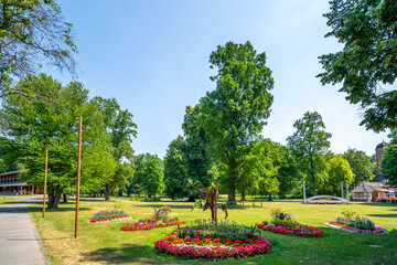 Obraz premium Bad Salzhausen, Nidda, Hessen, Deutschland 