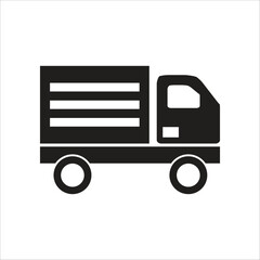 truck vector icon line template new