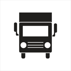 truck vector icon line template new